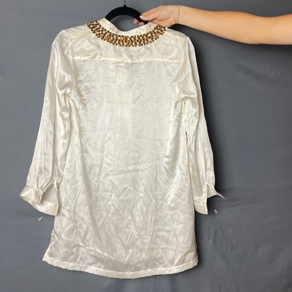 Julie Brown Kurta Silk top - Picture 5 of 6